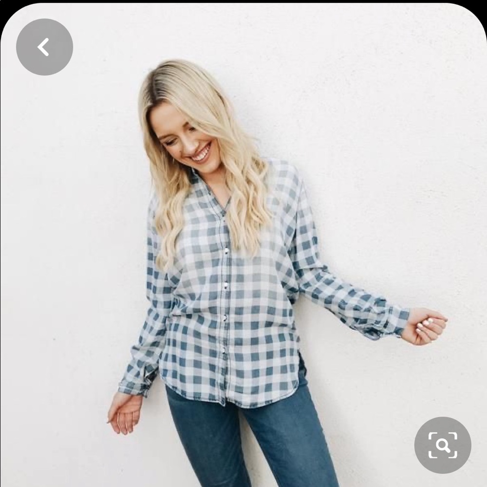 Carolina Gingham blouse